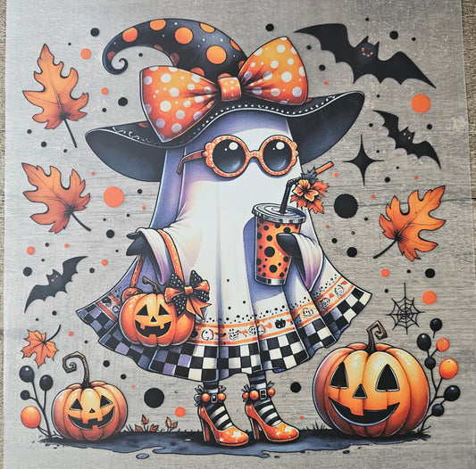 Halloween Ghost DTF