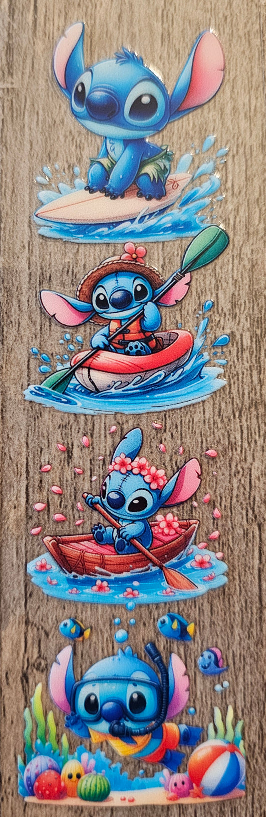 Blue Alien Pen/Bookmark Wrap