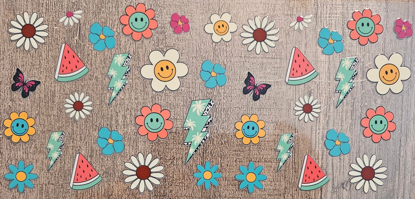 Flower Power - 16oz Wraps