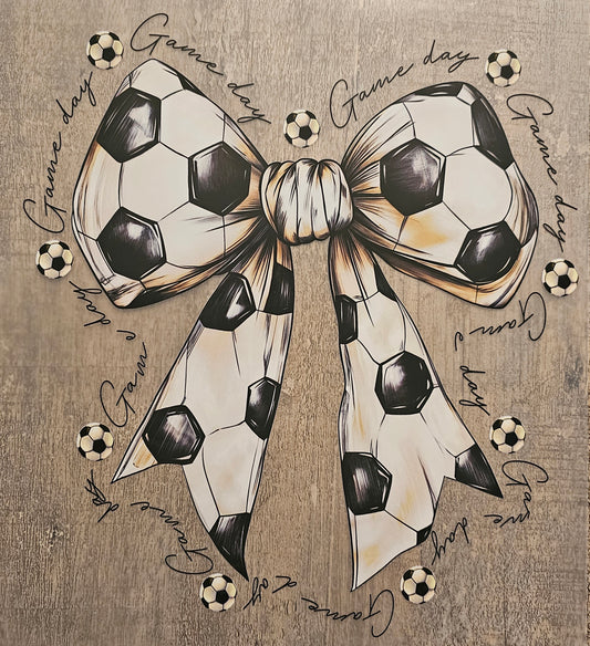 Soccer Bow DTF