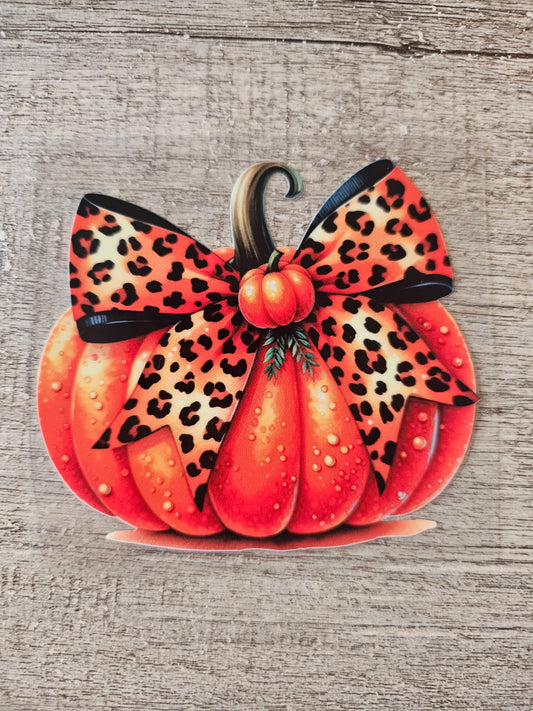 Pumpkin 4in Decal