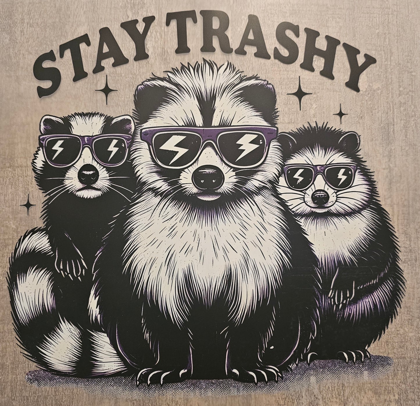 Stay Trashy DTF