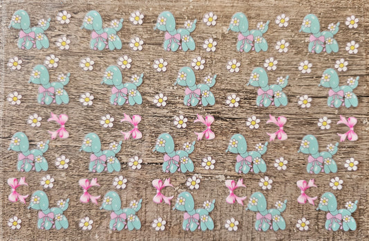 Balloon Dog Pen/Bookmark Wrap Sheet