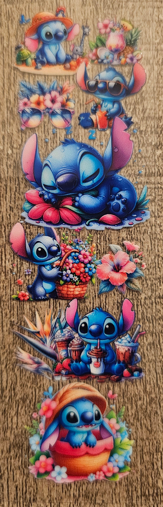 Blue Alien Pen/Bookmark Wrap