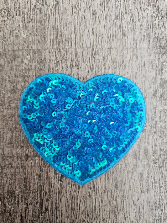 Heart Blue 3in