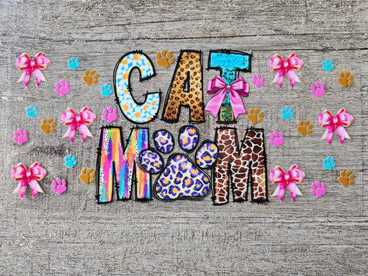 Cat Mom 16oz Wrap