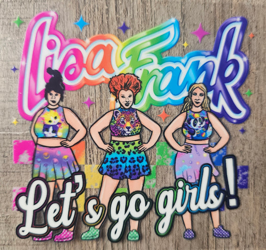 LF Hocus Let's Go Girls 4in Decal