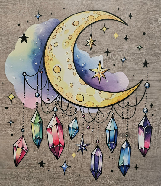Boho Moon DTF