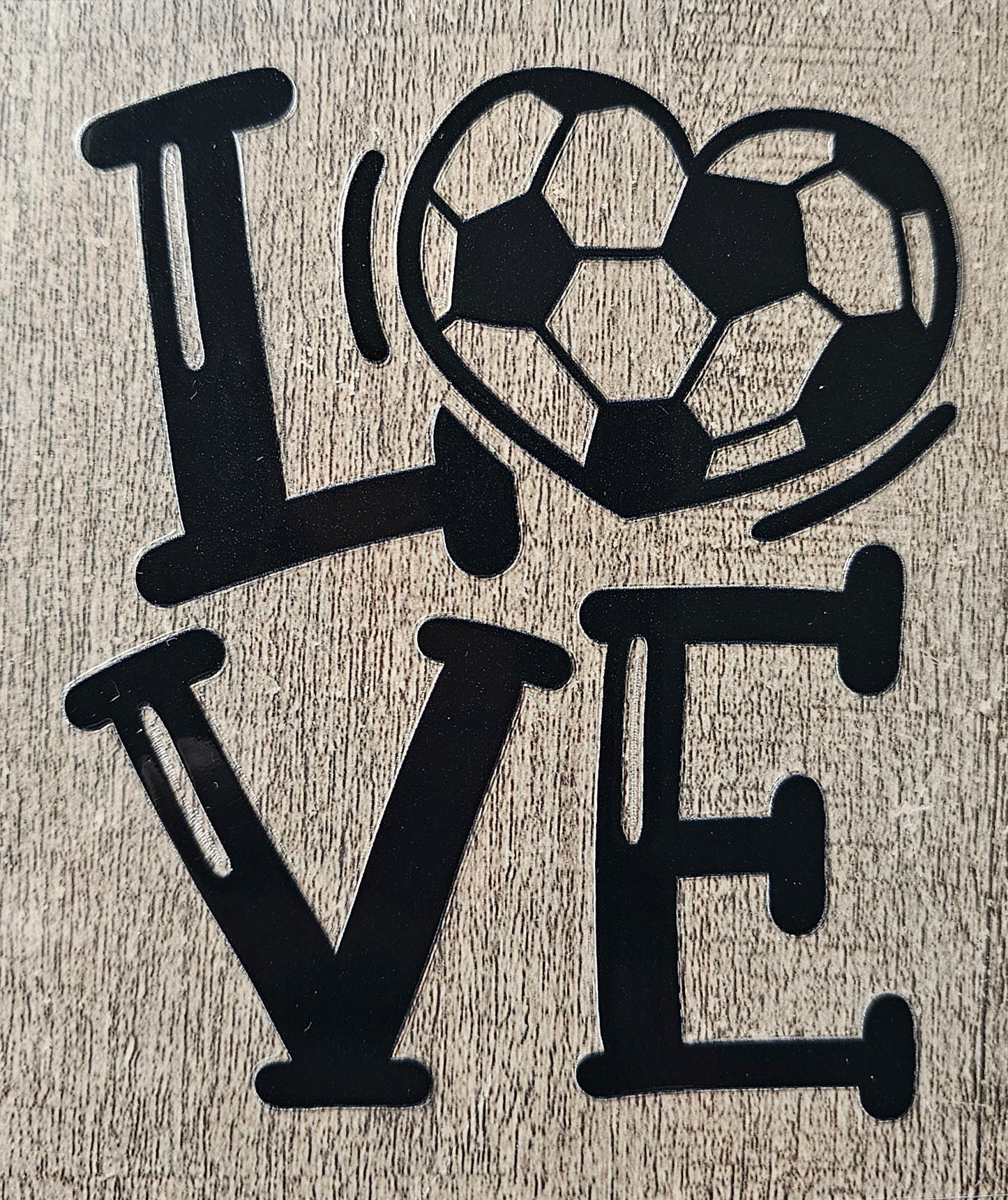 Soccer 4in Decal