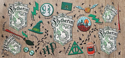 HP Green 16oz Wrap