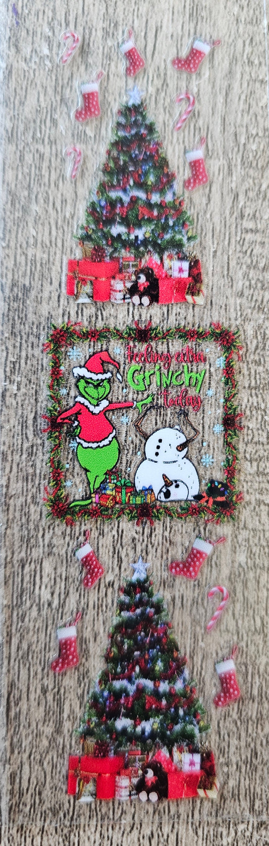 Christmas Green Man Pen/Bookmark Wrap