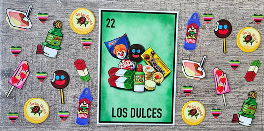 Los Dulces - Candy 16oz Wrap