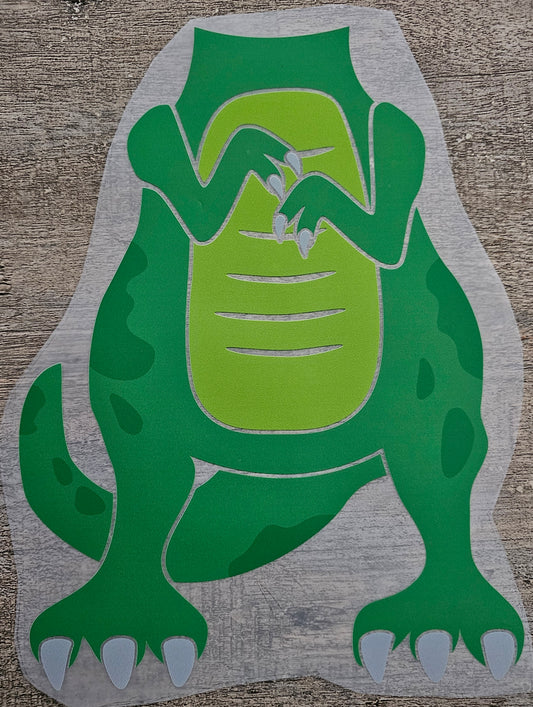 Dino Green DTF - Child Size