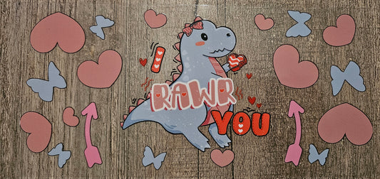 Dinosaur Love - 16oz