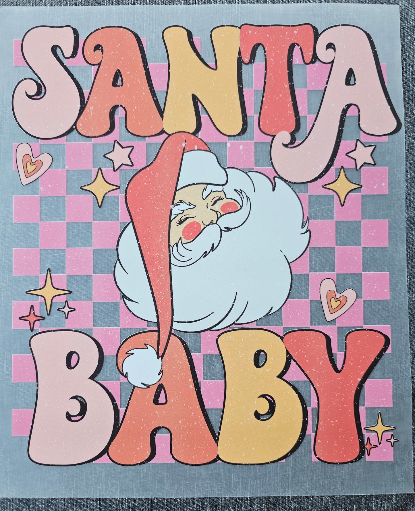 Christmas Santa Baby DTF