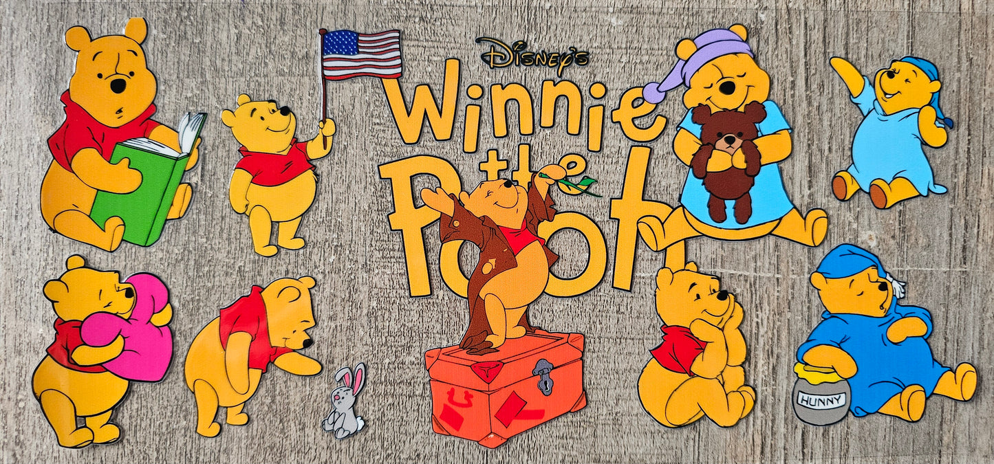 Yellow Bear 16oz Wrap