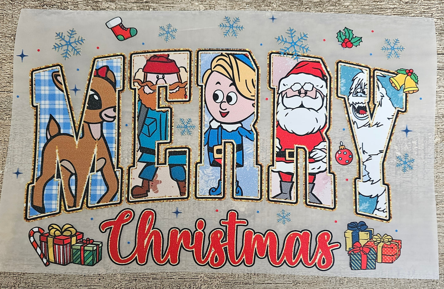 Christmas Merry Reindeer DTF