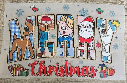 Christmas Merry Reindeer DTF