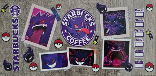 Pocket Monster Purple - 16oz Wrap