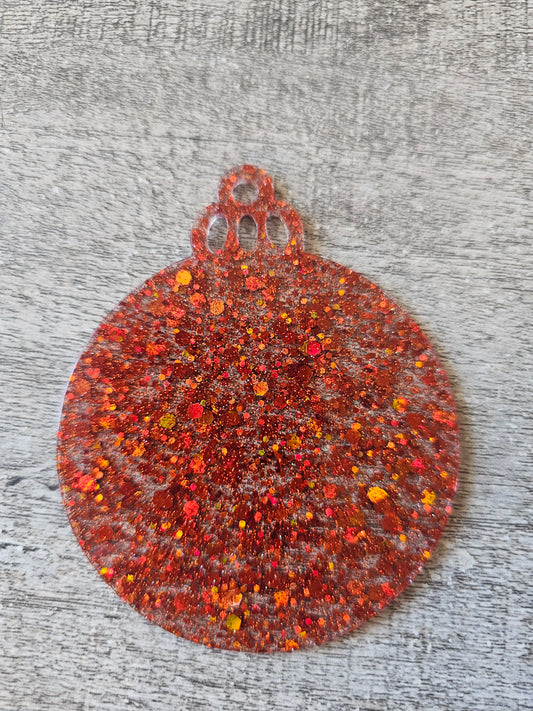 Orange Ornament Blank