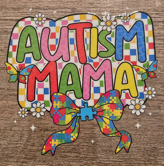 Autism Mama 4in Decal