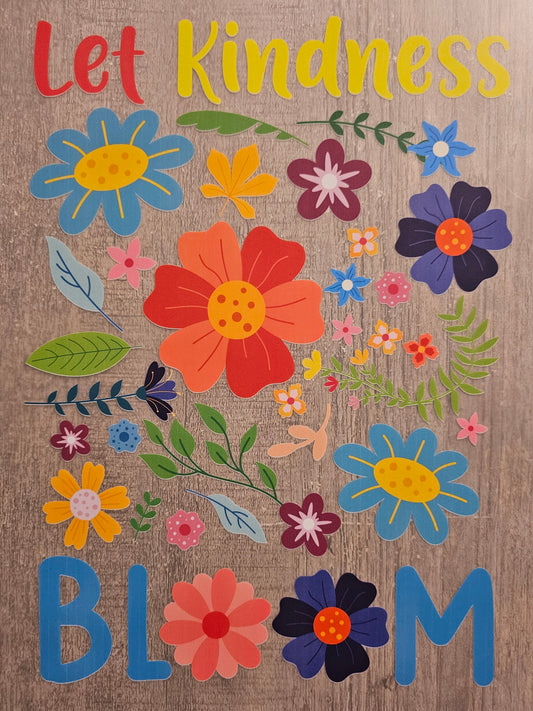 Let Kindness Bloom - DTF