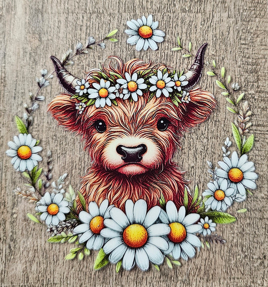 Cow 4in Decal