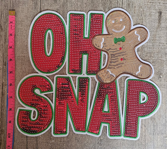 Christmas Oh Snap Patch