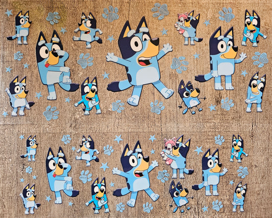 Blue Dog 40oz Wrap
