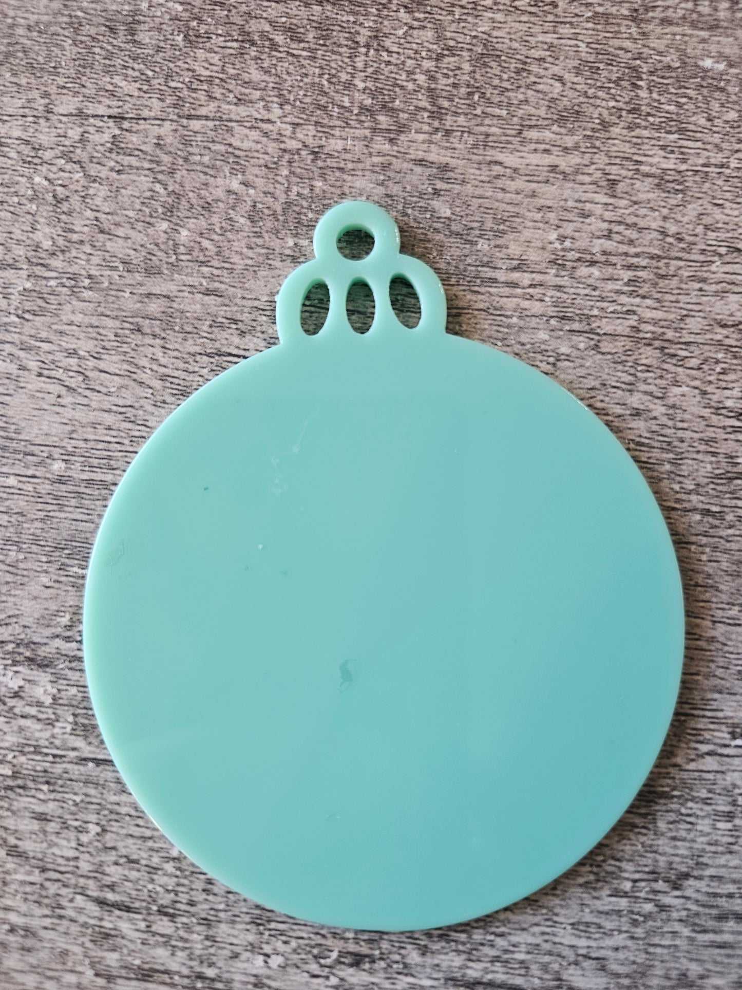 Mint Ornament Blank