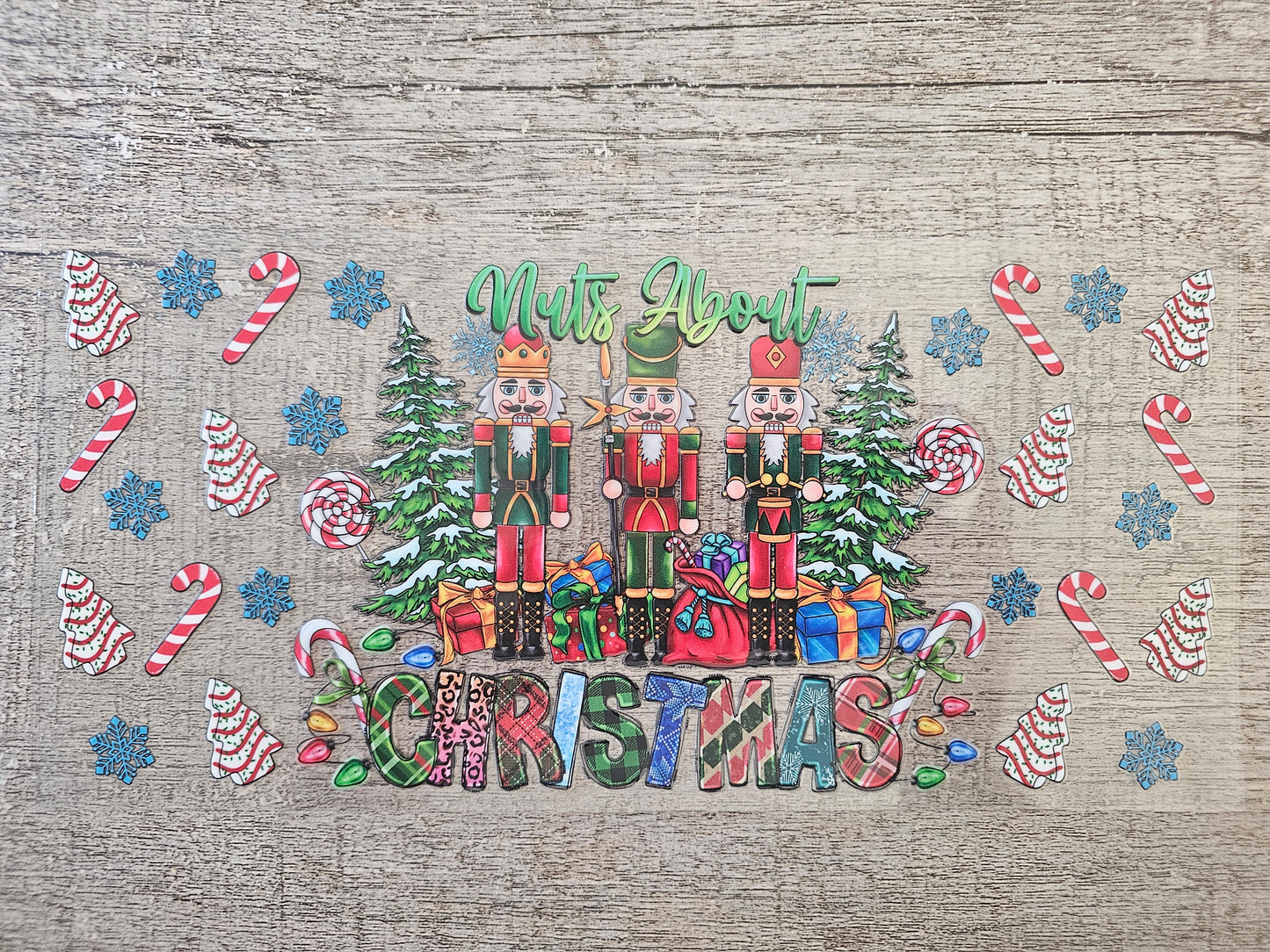 Christmas Nutcracker 16oz Wrap