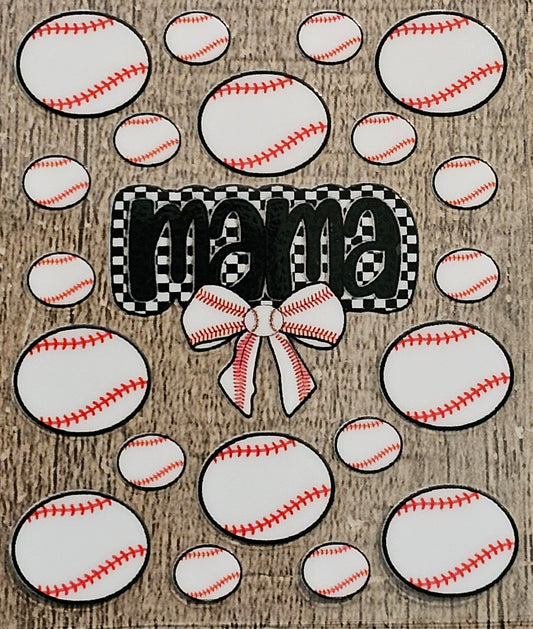 Baseball Mama HS Wrap
