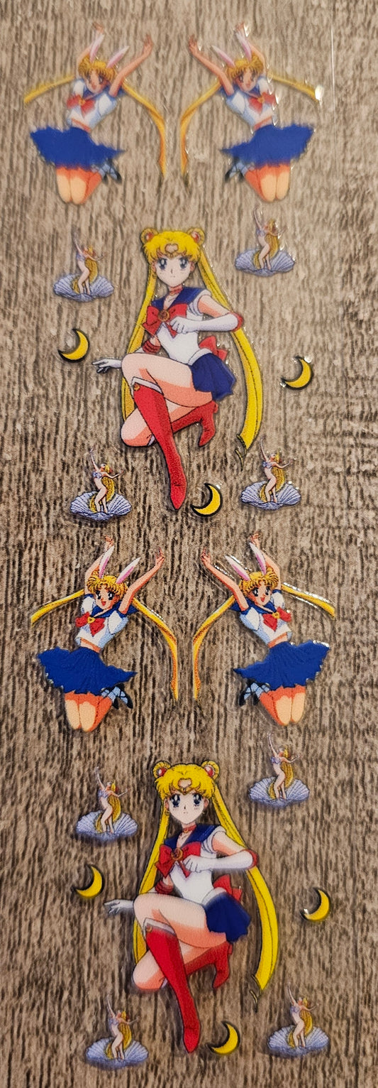 Moon Girl Pen/Bookmark Wrap