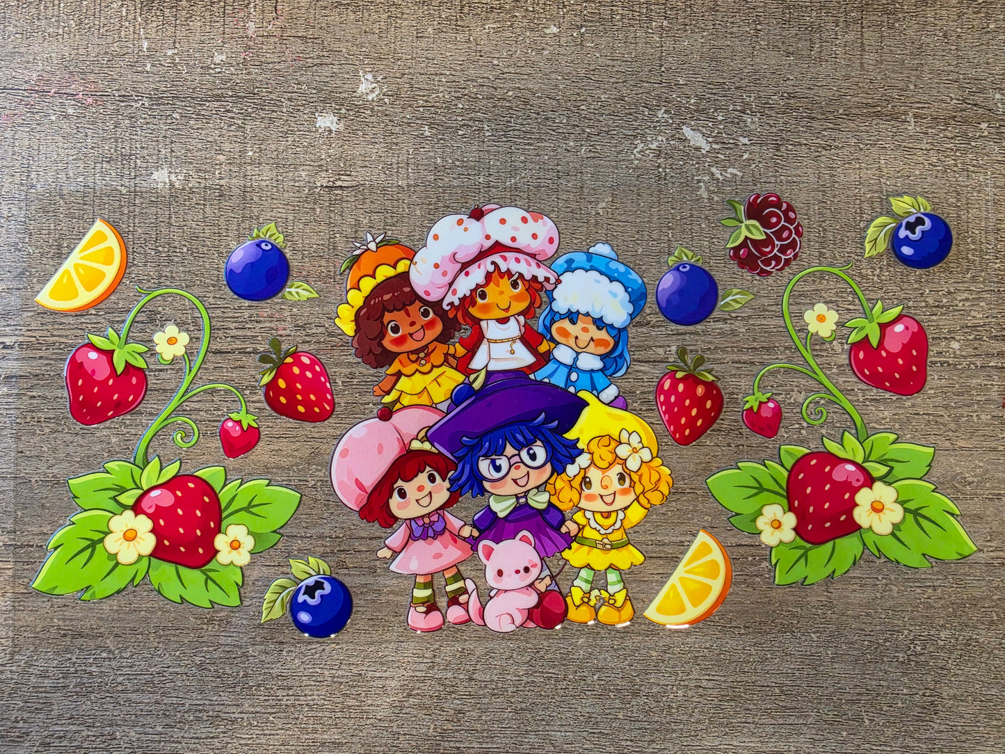Strawberry Girl 16oz Wrap