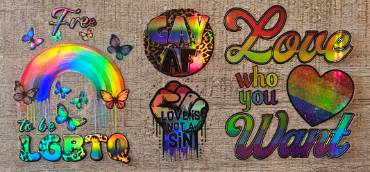 Pride Holographic 16oz Wrap