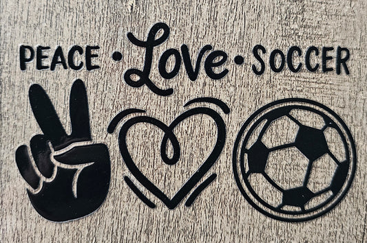 Soccer 4in Decal
