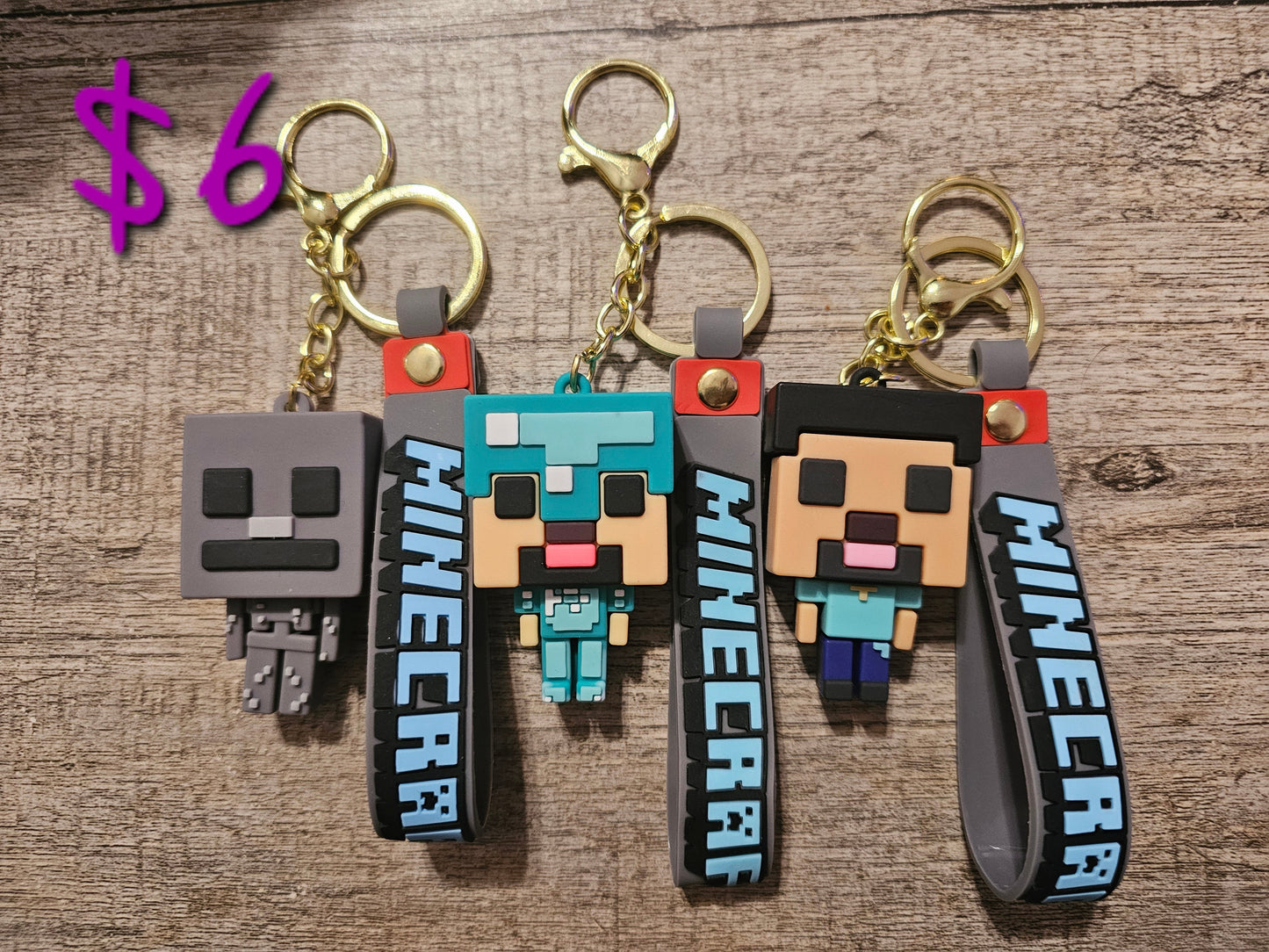 Mine Craft Keychains