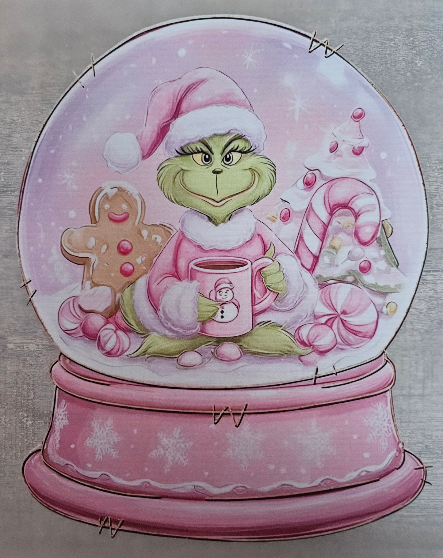 Christmas Green Man DTF