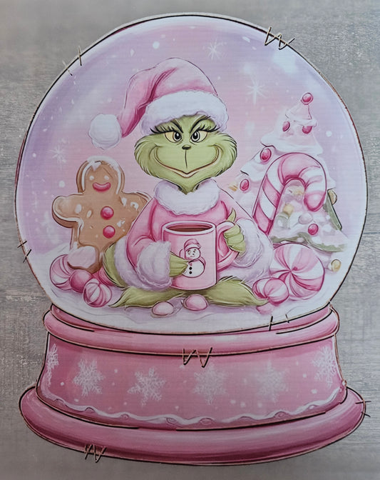 Christmas Green Man DTF
