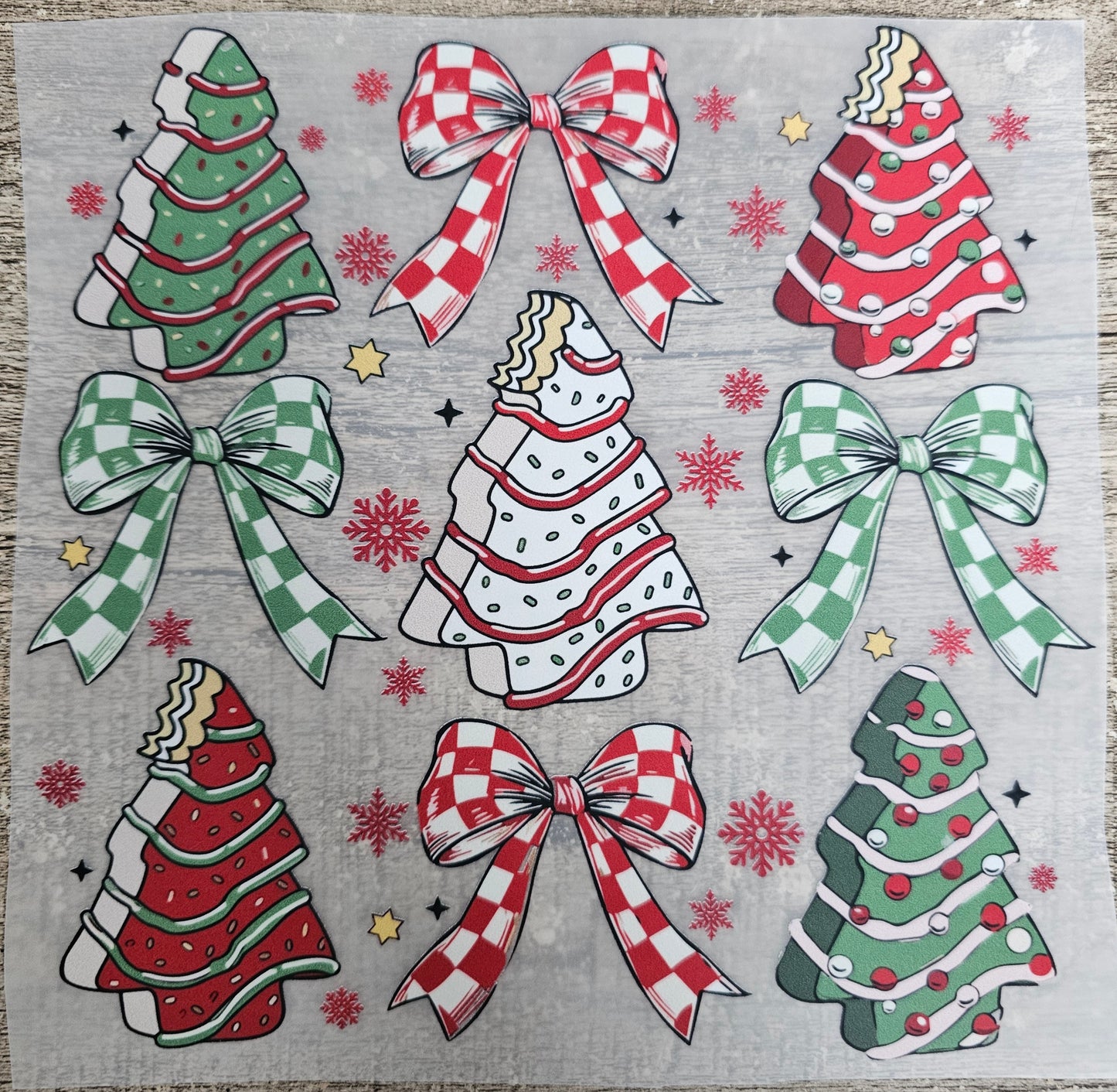 Christmas Tree Cake Children's DTF