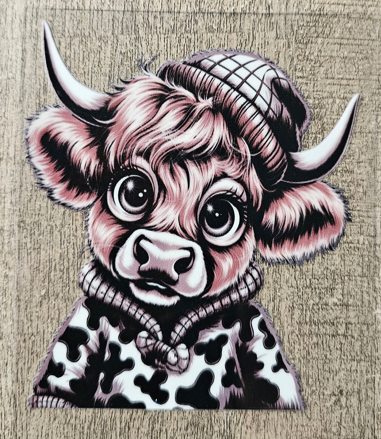 Cow 4in Decal
