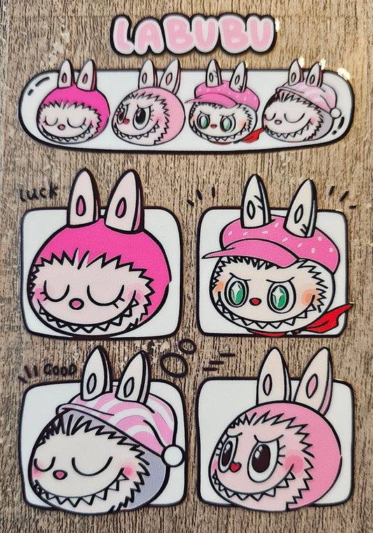 Lu 4in Decal