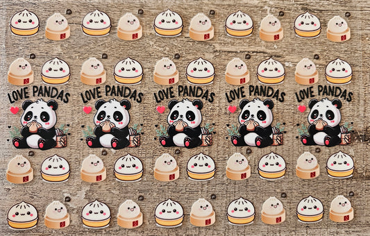 Panda Pen/Bookmark Wrap Sheet