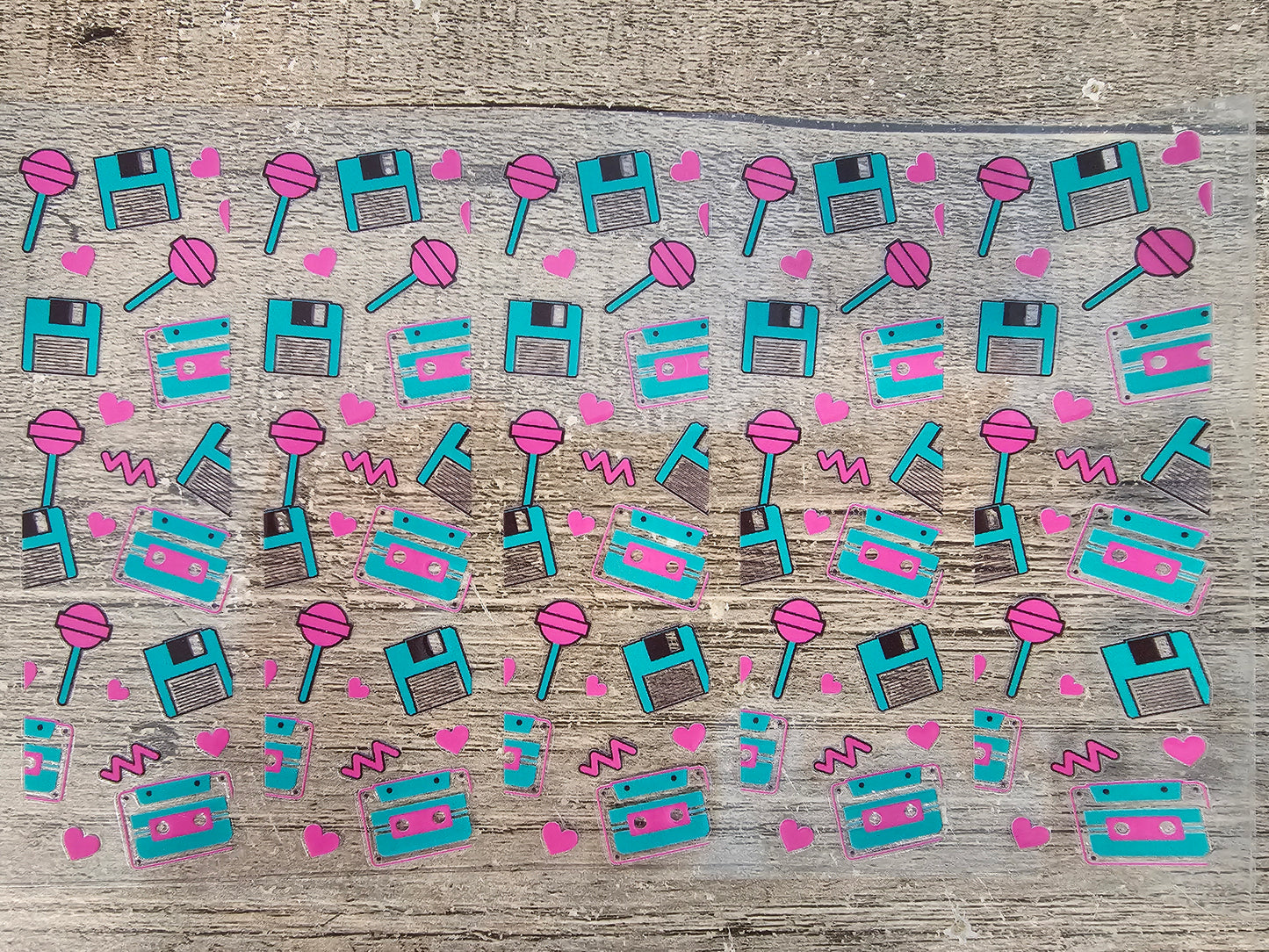 90s Pen/Bookmark Wrap Sheet