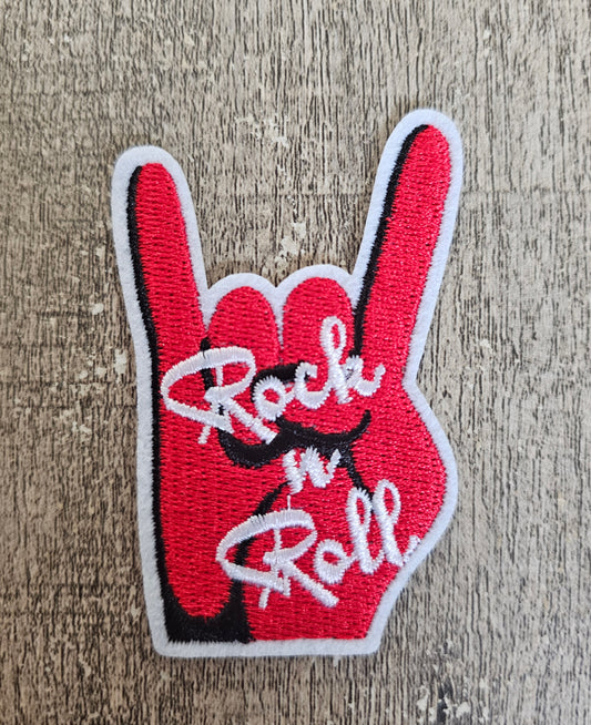 Rock n Roll Mini Patch 3in