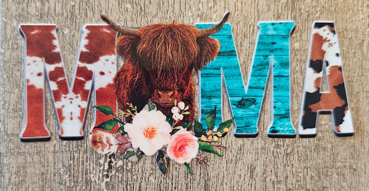 Western Mama 4in Decal