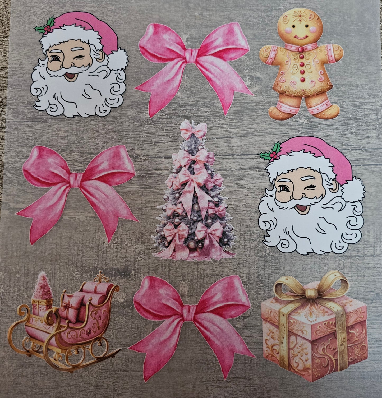 Christmas Santa DTF
