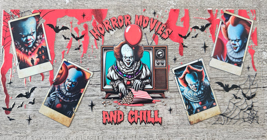 Halloween Killer Clown 16oz Wrap