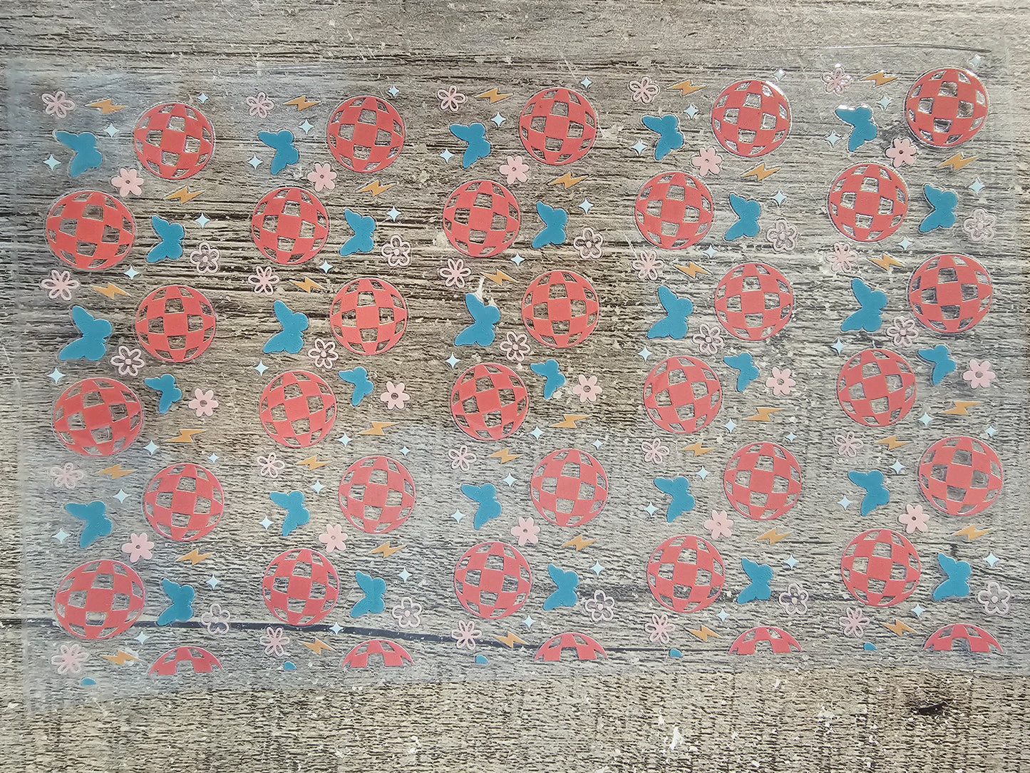 Disco Pen/Bookmark Wrap Sheet