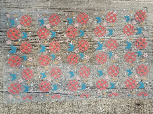 Disco Pen/Bookmark Wrap Sheet
